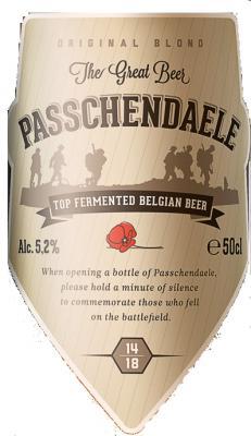Kasteel Passchendaele etiket Kasteel Passchendaele etiket